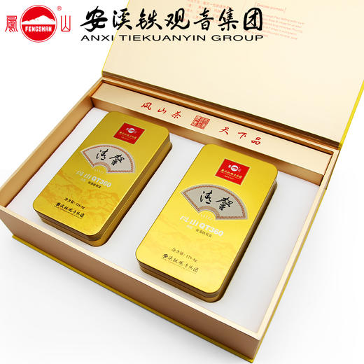 凤山安溪铁观音集团清馨QT360秋茶礼盒装清香型正味兰花香 商品图3