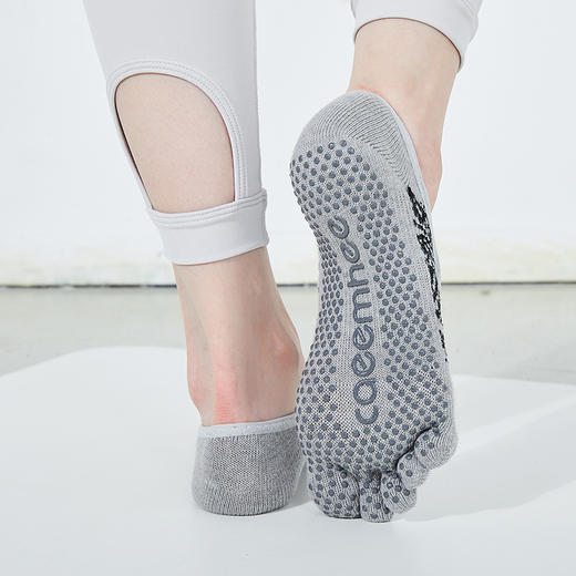 卡益均码全指五指瑜伽袜KS2099 商品图4