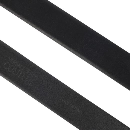 【超惠秒】Versace 范思哲 男士简约金属圆形字母logo板扣真皮腰带 10823 商品图4