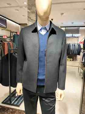 4F休博派迪羊毛茄克