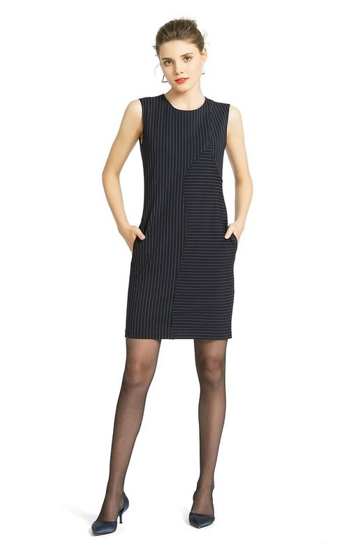 HE-CKINPARIS 优雅条纹无袖连衣裙 387 商品图2