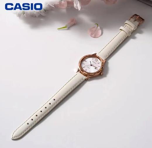 【时计廊】卡西欧（CASIO） 手表 人造蓝宝石玻璃镜面时尚防水石英女士手表 卡西欧女表腕表 SHE-3513PGL-7A 商品图1