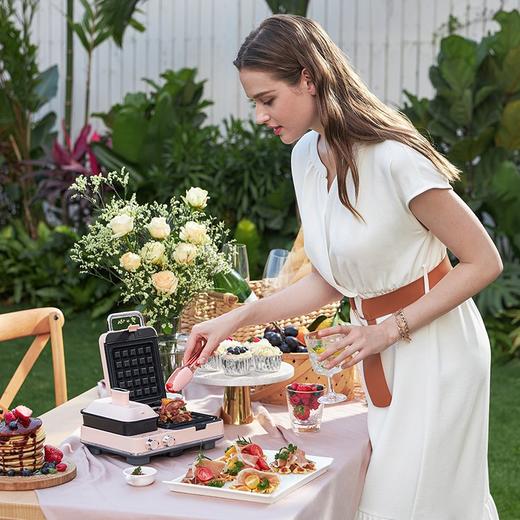 摩飞（Morphyrichards）早餐机多功能电饼铛轻食机三明治机华夫饼机 MR9086 商品图3