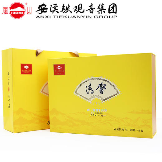凤山安溪铁观音集团清馨QT360秋茶礼盒装清香型正味兰花香 商品图1