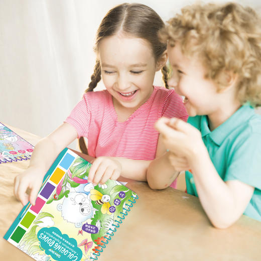 Djee Bear迪杰熊儿童填色本系列 商品图1