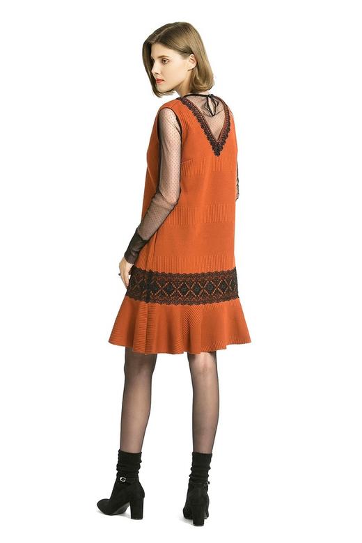 NOIR 蕾丝装饰背心裙 238 商品图3