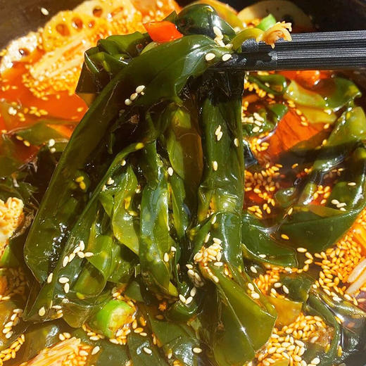 霞浦压缩有机海带苗 | 16倍泡发率 一餐一片 层层筛选晾晒风干 叶片清爽 色泽翠绿 商品图5