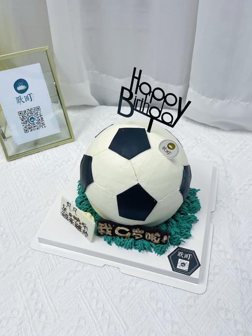 圆形足球造型蛋糕 商品图1