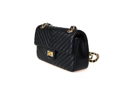 豪麟名鞋奥莱迪嘉女装羊皮革TWPB22TW207黑色 原价1960元 商品图1