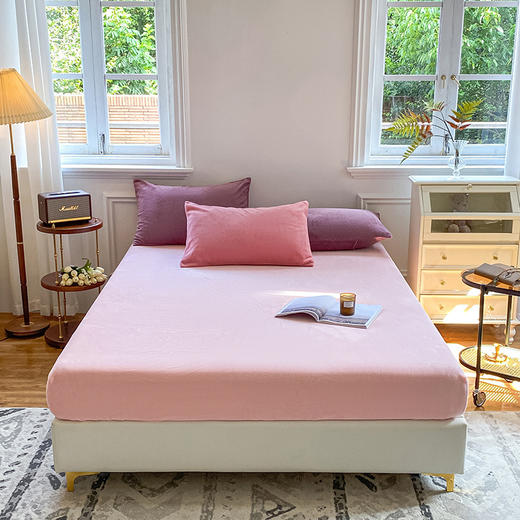 宜家同款慕斯天鹅绒床笠 细密绒毛 商品图13