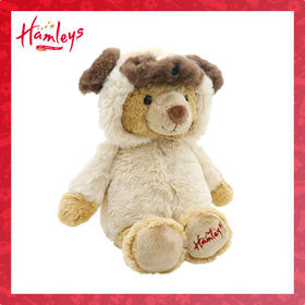 837492 自营 HAMLEYS八哥犬帽熊