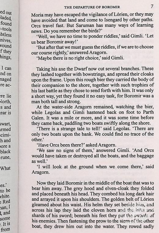 【中商原版】魔戒二部曲 双塔奇兵 英文原版 The Two Towers The Lord of the Rings Part Two John Ronald Reuel Tolkien 托尔金 商品图7