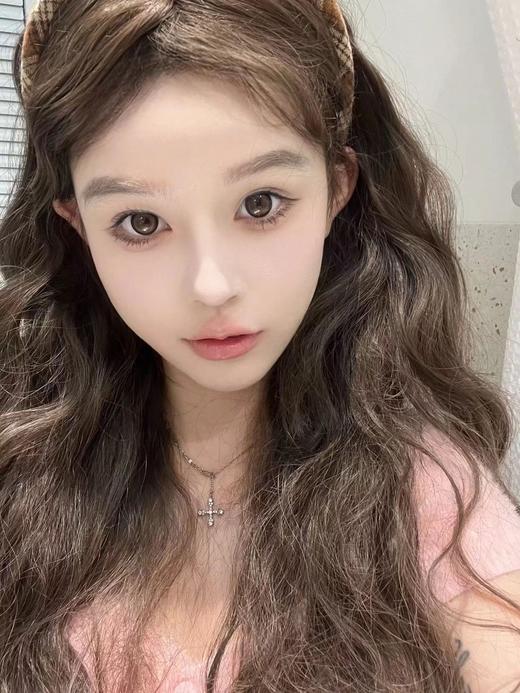 Sntty月抛美瞳 SN-021泡泡果棕 14.5mm 商品图0