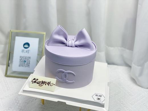 雾霾紫调香奶奶&蝴蝶结翻糖造型 商品图1