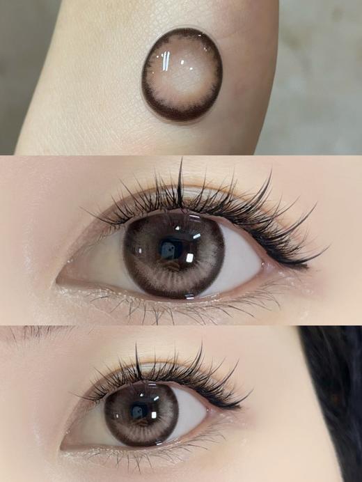 ON!CON半年抛美瞳 机械姬棕 14.5mm 商品图0