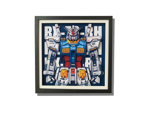 KALA HOME RX78RH元祖高达 纸艺立体画 商品图0