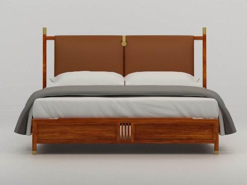 苏梨家具 大吉大利系列 大床 商品图0