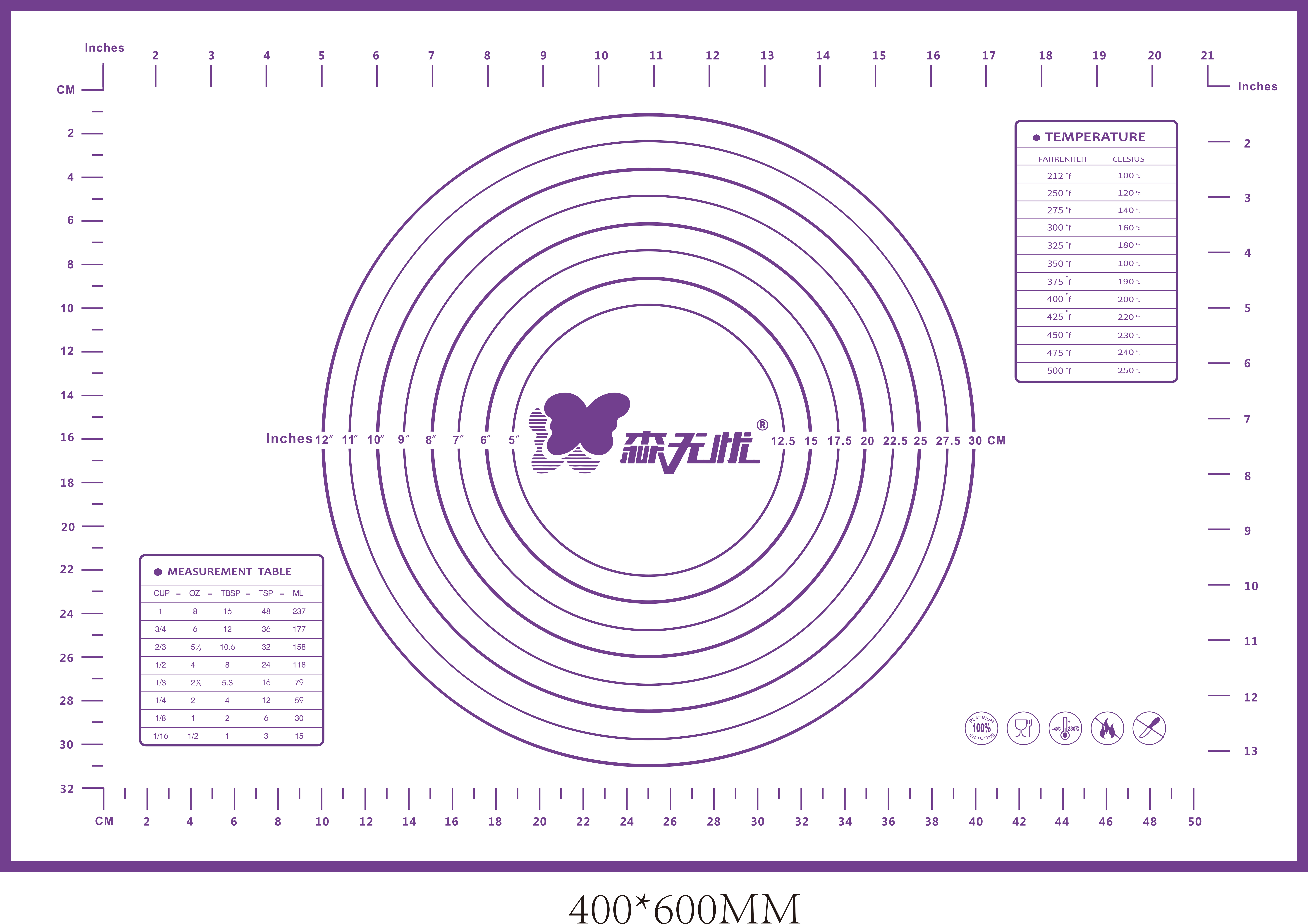 【积分兑换】森无忧食品级硅胶垫