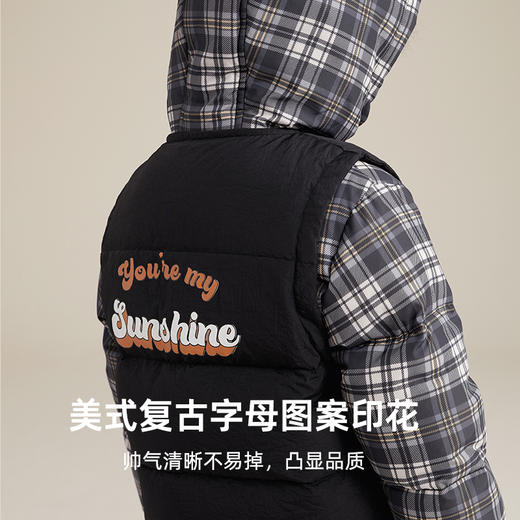 【一衣三穿 优质90白鸭绒双层填充】双重保暖两件套工装羽绒服PDWT2204 商品图4