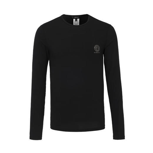 【盒子破入瑕疵特惠秒】范思哲 VERSACE 男士打底/外穿圆领长袖T恤 10842 商品图0