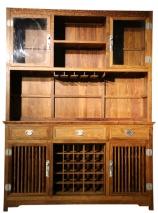 苏梨家具 吉祥如意酒柜 商品图0