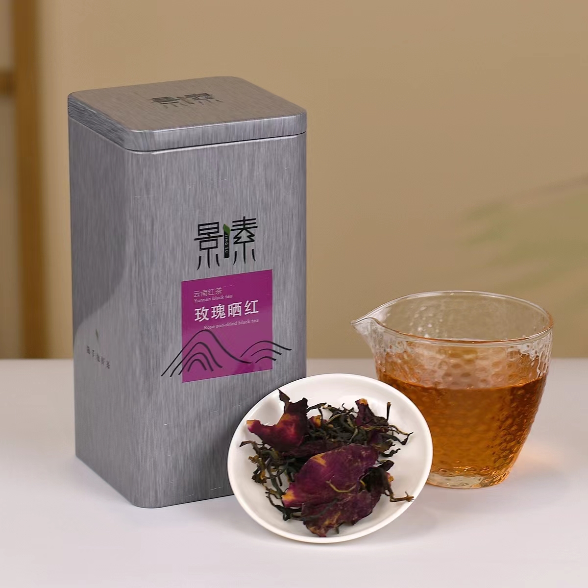 「玫瑰红茶」2022年花与茶香甜缠绵（150g）