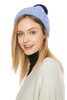 SUMMER & SAGE 毛球饰蓝色针织帽 5312 商品缩略图2