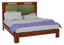 苏梨家具 吉祥如意系列 软包大床 商品图0