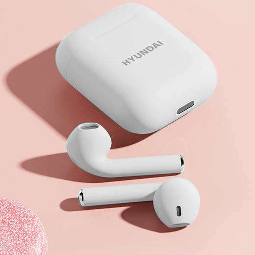现代HYUNDAI-TWS蓝牙耳机真无线双耳运动耳机i12 商品图4