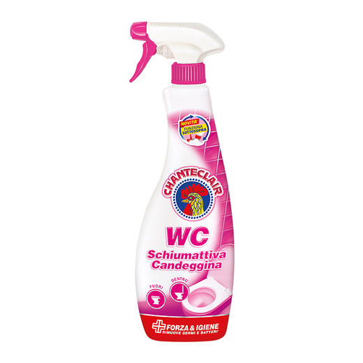 【中欧班列精选2瓶】意大利洁厕剂 大公鸡管家马桶清香去臭洁厕剂泡沫型625ml/瓶 商品图6