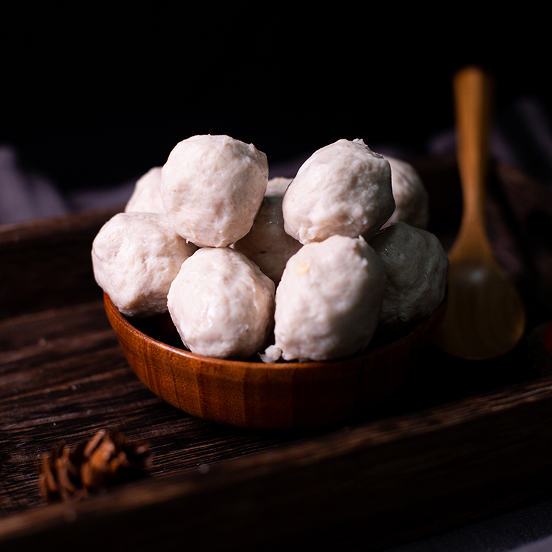 东升 瑶家花黑土猪手打肉丸 500g