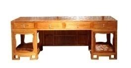 苏梨家具 花好月圆书桌（1980） 商品图0