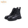 【春节不打烊】Safiya/索菲娅 潮酷炸街2022冬季新款英伦风真皮厚底系带马丁靴 SF24116034 商品缩略图6