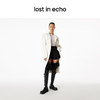 【下架】lost in echo 秋季贝壳头厚底猎鸭羊毛绑带靴高弹力过膝靴女 商品缩略图2