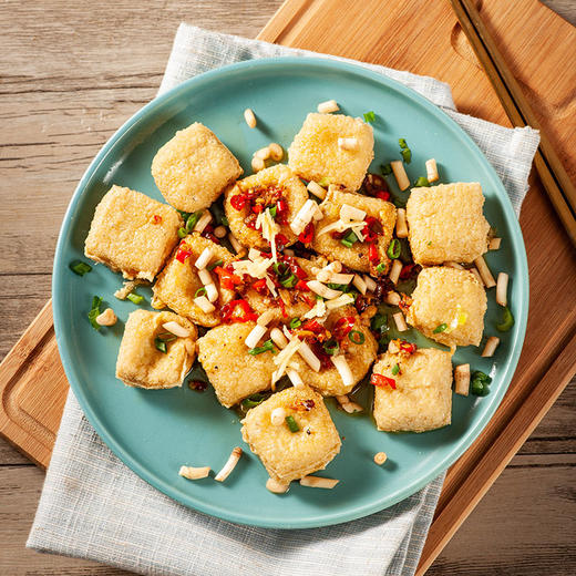 云南石屏·包浆豆腐（700g/盒）新鲜豆腐自然发酵，鲜嫩可口，外脆里嫩 商品图4