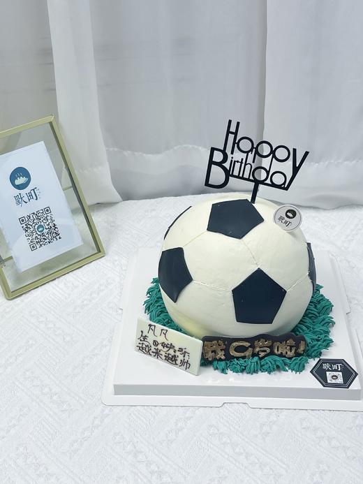 圆形足球造型蛋糕 商品图2