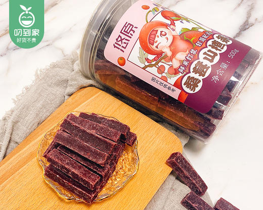 悠原桑葚山楂条（500g/罐）生产日期:3月 商品图4