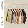 fx-咕噜日记【持久耐穿不松垮】半高领纯色打底T恤PDT2203 商品缩略图0