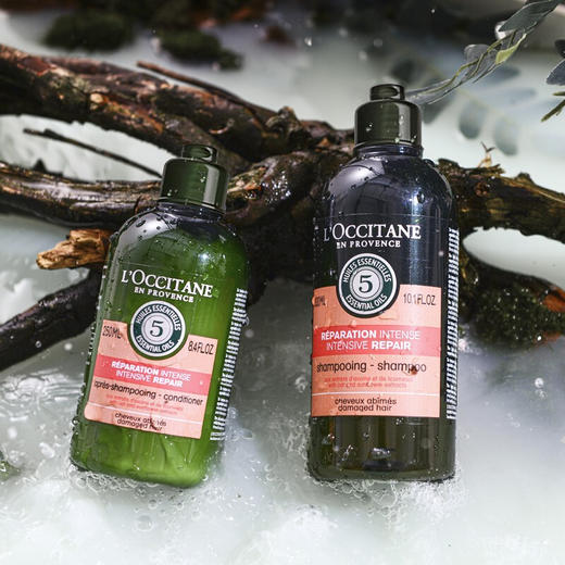 欧舒丹（L'OCCITANE）5合1草本精华菁纯修护护发素250ml 修护干枯毛躁分叉丰盈蓬松 117656/117657 商品图0