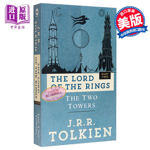 【中商原版】魔戒二部曲 双塔奇兵 英文原版 The Two Towers The Lord of the Rings Part Two John Ronald Reuel Tolkien 托尔金 商品图0