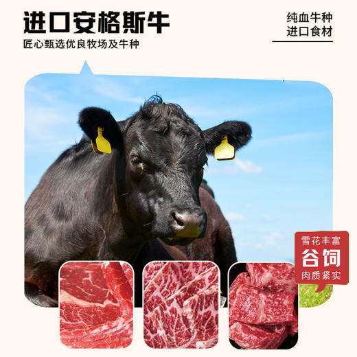 喜辉黑椒纯牛肉饼 无淀粉纯牛肉 在家也能轻松做大厨 商品图3