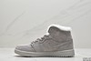 耐克Nike Air Jordan 1 Mid SE Brown Fleece中帮经典复古休闲运动板鞋男女鞋 商品缩略图2