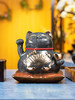 【6F】朱炳仁铜 招财猫 家居装饰艺术工艺品正品礼品招财办公室猫摆件 商品缩略图2