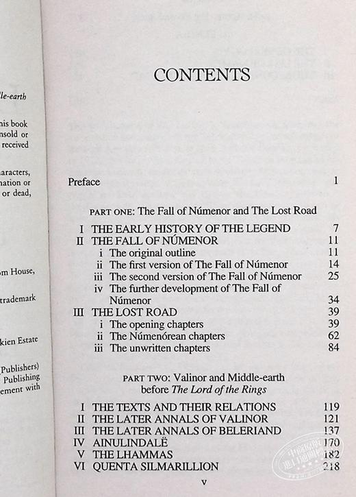 预售 【中商原版】失落之路 中洲历史系列5 英文原版 The Lost Road and Other Writings John Ronald Reuel Tolkien 商品图5