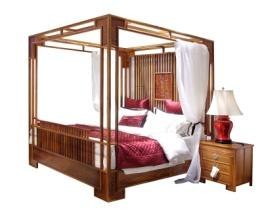 苏梨家具 吉祥如意架子床 商品图1