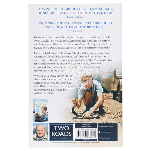 【中商原版】大卫 爱登堡 到世界另一边旅行 Journeys to the Other Side of the World 英文原版 David Attenborough 商品图1