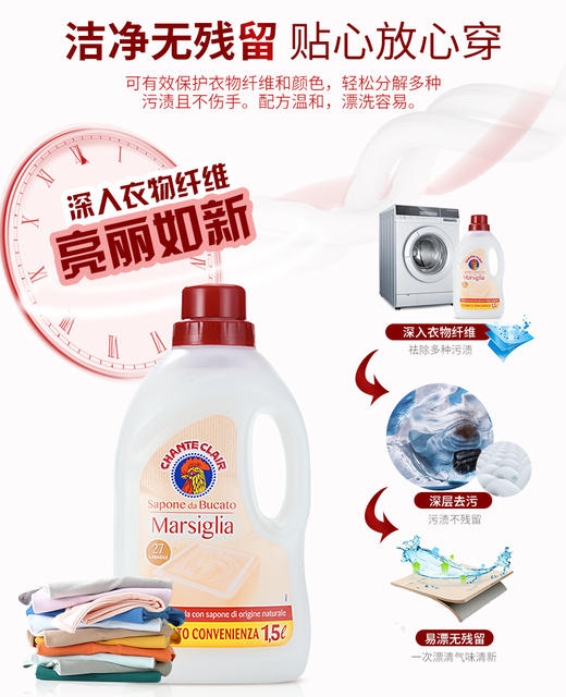 中欧班列精选】意大利原装进口 大公鸡管家四件套 商品图8