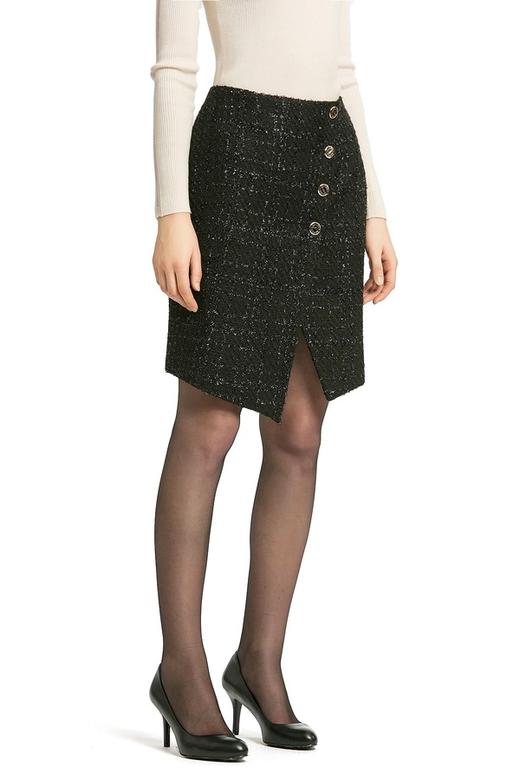 DAVID&FOCUS 混织不规则小A裙 390 商品图2