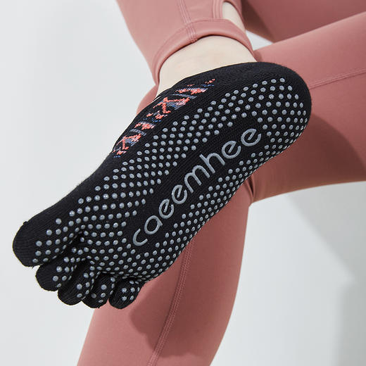 卡益均码全指五指瑜伽袜KS2099 商品图0