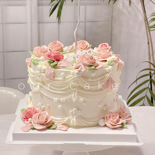 韩式裱花送女生女士蛋糕-低糖处理无添加 商品图3